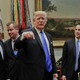 Trump and GM CEO Mary Barra in 2017.
